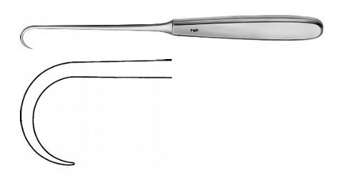 ФОЛЬКМАН РЕТРАКТОР 1-ЗУБ. ГОСТР. 220MM